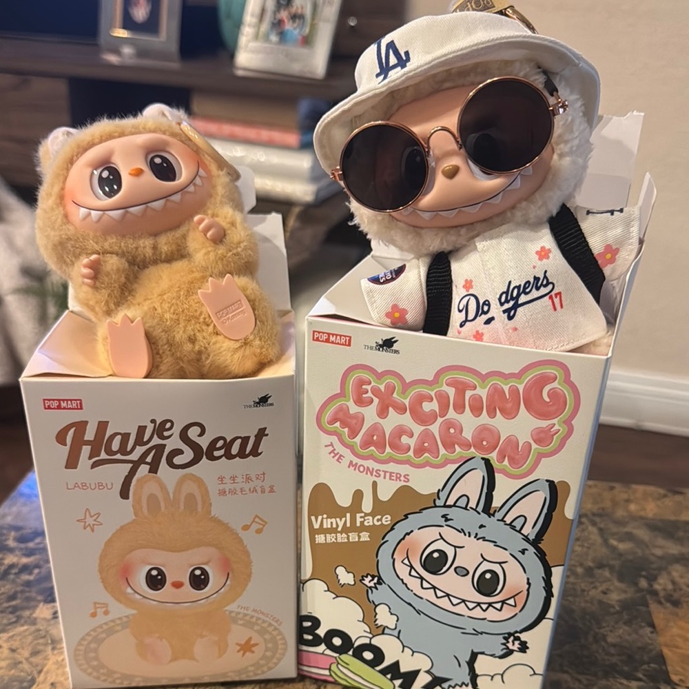 Exciting Macaron Vinyl Face Toy Set